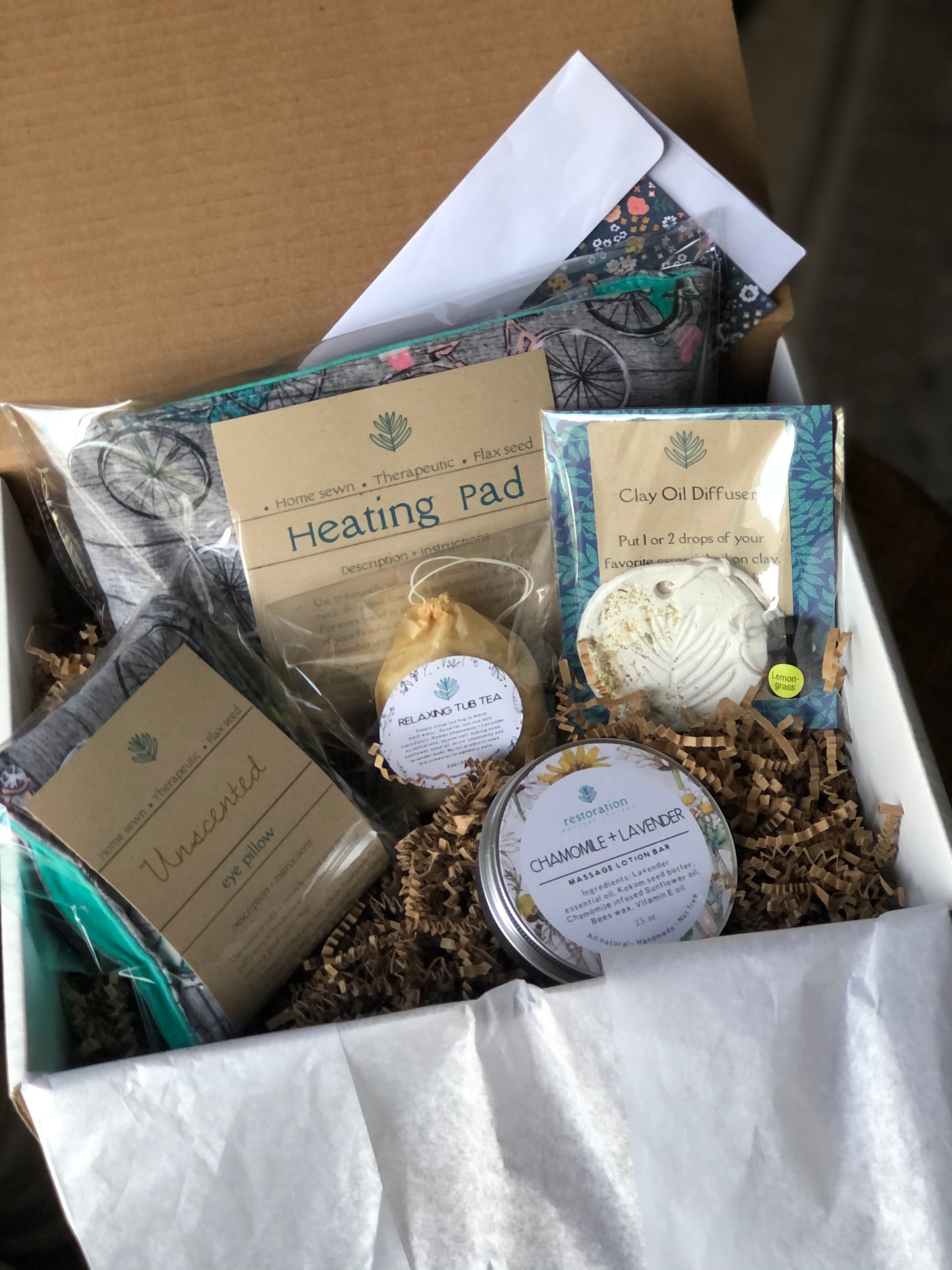 Restore + Relax gift box. Spa day, Mom to be, Prenatal gift, Postpartum kit, perfect gift